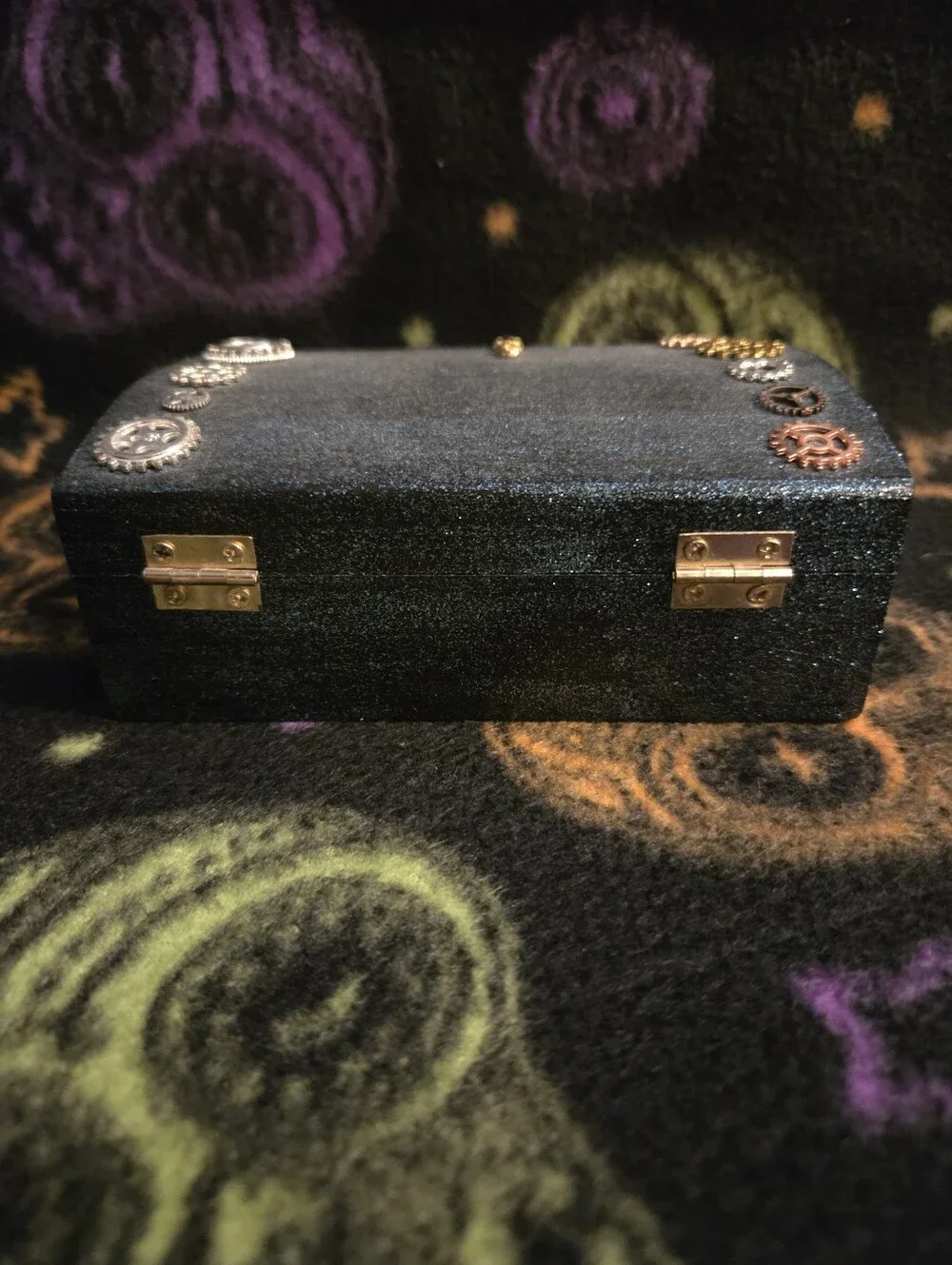 Steampunk Gears Jewelry Box